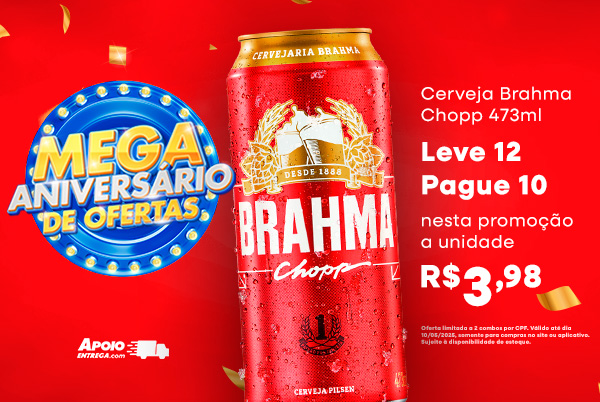 Cerveja Brahma Chopp 473ml  10/5